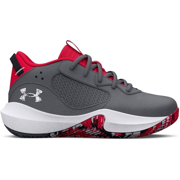 Under Armour Other - Under Armour Kids' Red and Gray Sneakers
